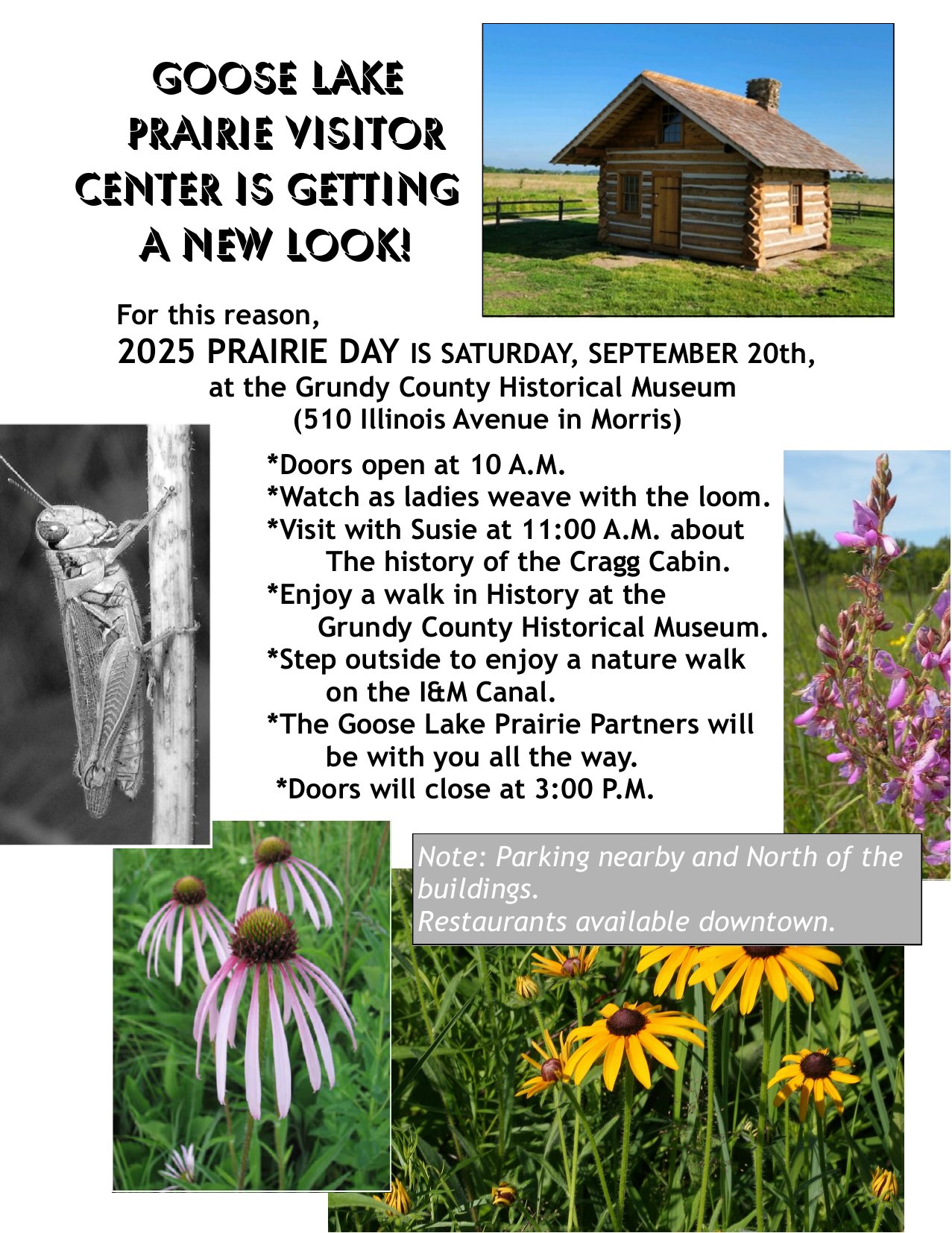 2025 Prairie Day Flyer